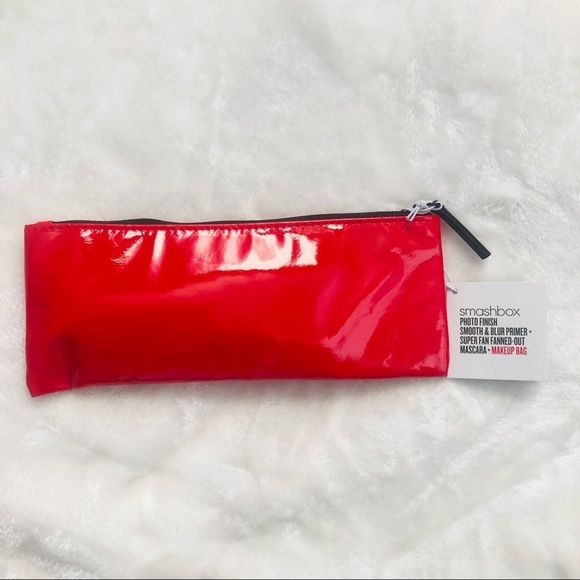 Smashbox Photo Finish Smooth & Blur Primer+Super Fanned-out Mascara + Makeup Bag - Picture 1 of 6